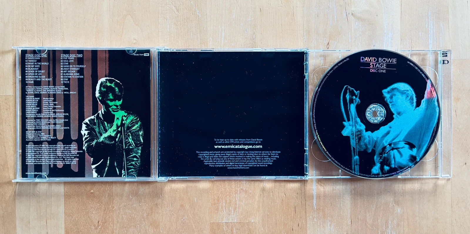 CD doble David Bowie Stage. – photo 3